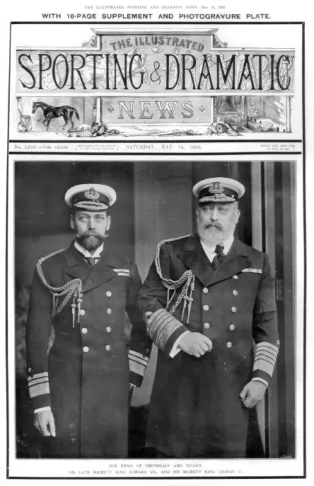 Framed Print : Front Cover of The Illustrated Sporting and Dramatic News, 14th May 1910 Framed Print : Front Cover of The Illustrated Sporting and Dramatic News, 14th May 1910