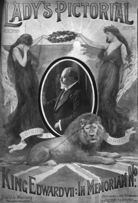 Framed Print : Front cover of Ladys Pictorial, 14th May 1910. Artist: AM Faulkner Framed Print : Front cover of Ladys Pictorial, 14th May 1910. Artist: AM Faulkner