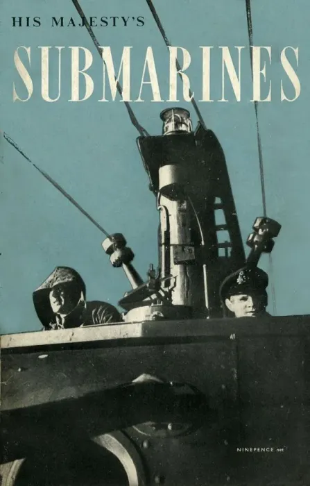 Framed Print : Front cover of His Majestys Submarines, 1945. Creator: Unknown Framed Print : Front cover of His Majestys Submarines, 1945. Creator: Unknown