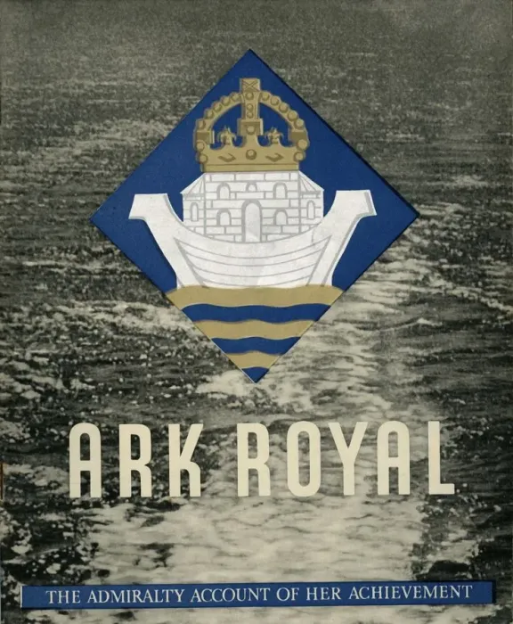 Framed Print : Cover of pamphlet about HMS Ark Royal, 1942. Creator: Unknown Framed Print : Cover of pamphlet about HMS Ark Royal, 1942. Creator: Unknown