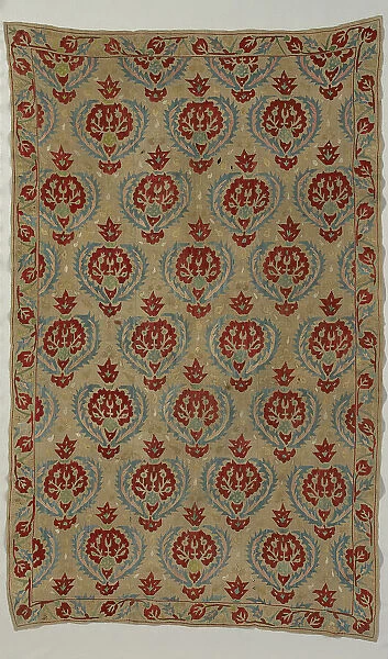 Cover, Turkey, 17th century, Ottoman Dynasty (1299-1923). Creator: Unknown