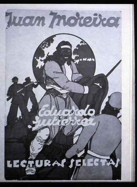 Cover of the work Juan Moreira by Eduardo Gutierrez