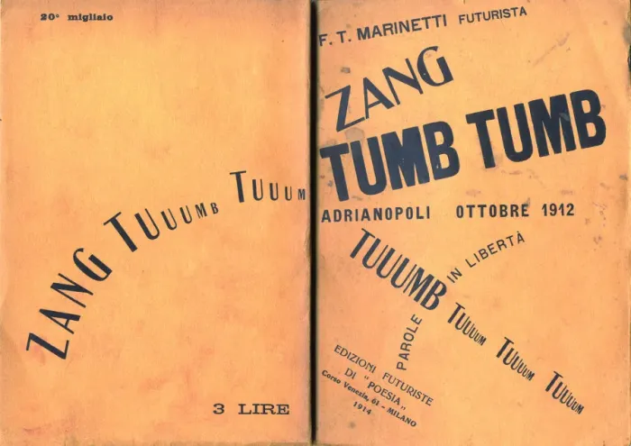 Framed Print : Cover of Zang Tumb Tumb, 1914 Framed Print : Cover of Zang Tumb Tumb, 1914