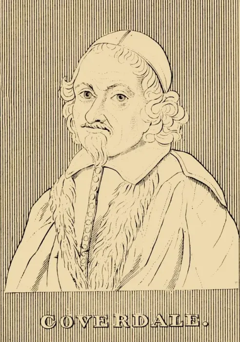 Framed Print : Coverdale, (1488-1569), 1830. Creator: Unknown Framed Print : Coverdale, (1488-1569), 1830. Creator: Unknown