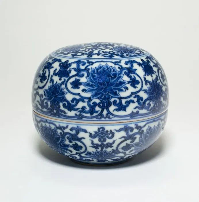 Framed Print : Covered Box with Lotus Flowers, Ming dynasty (1368-1644), Jiajing reign mark (1521-1567) Framed Print : Covered Box with Lotus Flowers, Ming dynasty (1368-1644), Jiajing reign mark (1521-1567)