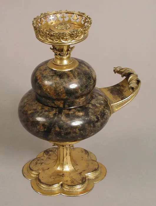 Framed Print : Covered Cup, German, ca. 1500-1550. Creator: Unknown Framed Print : Covered Cup, German, ca. 1500-1550. Creator: Unknown