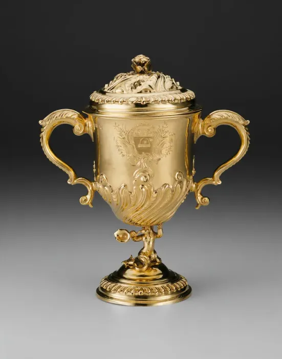 Framed Print : Covered Cup, London, 1757 / 58. Creators: Richard Gumey, Thomas Cook Framed Print : Covered Cup, London, 1757 / 58. Creators: Richard Gumey, Thomas Cook