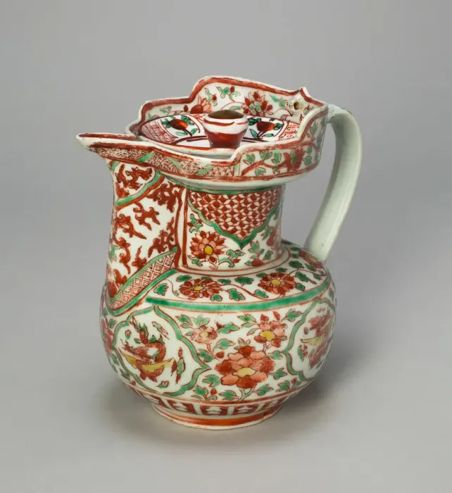 Framed Print : Covered Ewer with Dragons and Peonies, Ming dynasty, 16th cent Framed Print : Covered Ewer with Dragons and Peonies, Ming dynasty, 16th cent