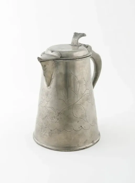 Framed Print : Covered Flagon with Spout, Sweden, 1820. Creator: Unknown Framed Print : Covered Flagon with Spout, Sweden, 1820. Creator: Unknown