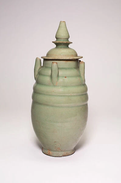 Covered Jar with Spouts, Song dynasty (960-1279) or later. Creator: Unknown
