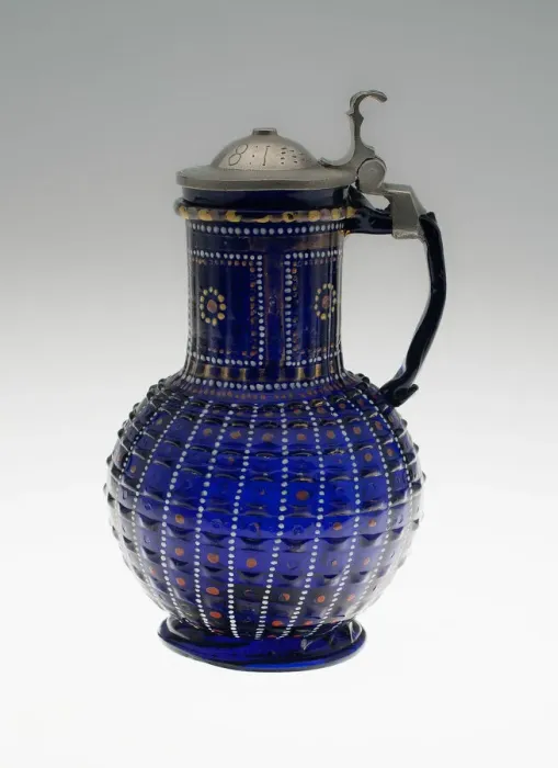 Framed Print : Covered Jug, Bohemia, 1581. Creator: Bohemia Glass Framed Print : Covered Jug, Bohemia, 1581. Creator: Bohemia Glass