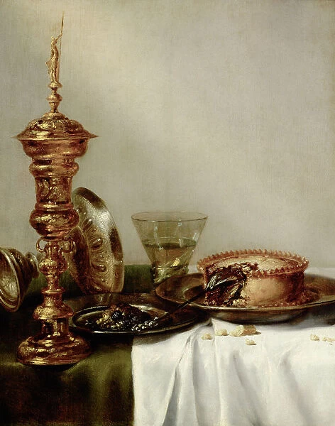 Covered table, 1634. Creator: Heda, Willem Claesz (1594-1680)