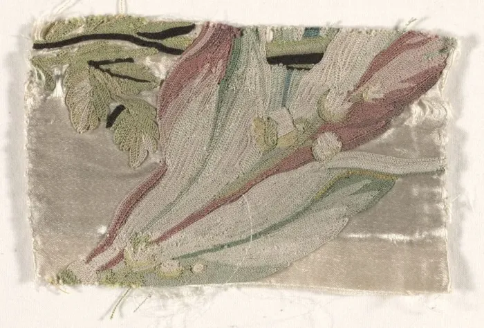 Framed Print : Coverlet Fragment, c. 1760-1770. Creator: Philippe de Lasalle (French, 1723-1805) Framed Print : Coverlet Fragment, c. 1760-1770. Creator: Philippe de Lasalle (French, 1723-1805)