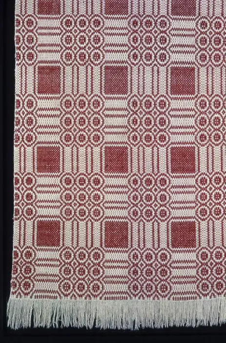 Framed Print : Coverlet, Kentucky, 1820 / 30. Creator: Unknown Framed Print : Coverlet, Kentucky, 1820 / 30. Creator: Unknown