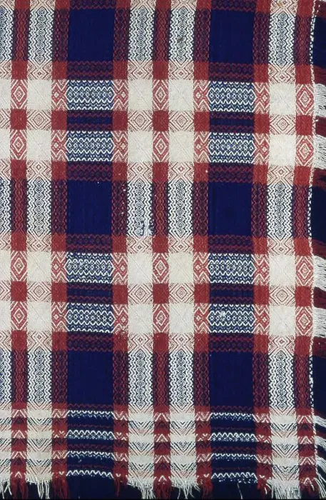 Framed Print : Coverlet, Ohio, 1840. Creator: Unknown Framed Print : Coverlet, Ohio, 1840. Creator: Unknown