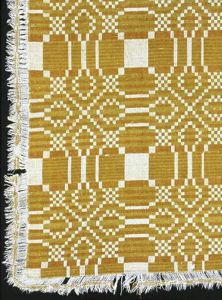 Coverlet, United States, 1820 / 25. Creator: Unknown