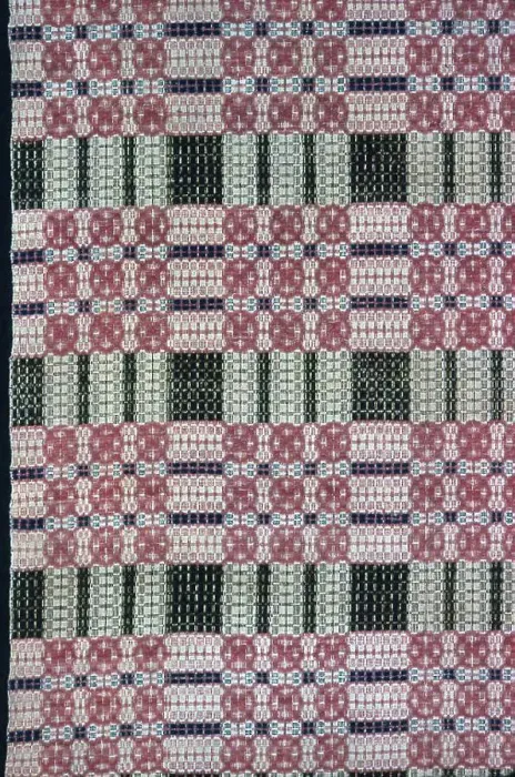 Framed Print : Coverlet, United States, 1820 / 25. Creator: Unknown Framed Print : Coverlet, United States, 1820 / 25. Creator: Unknown