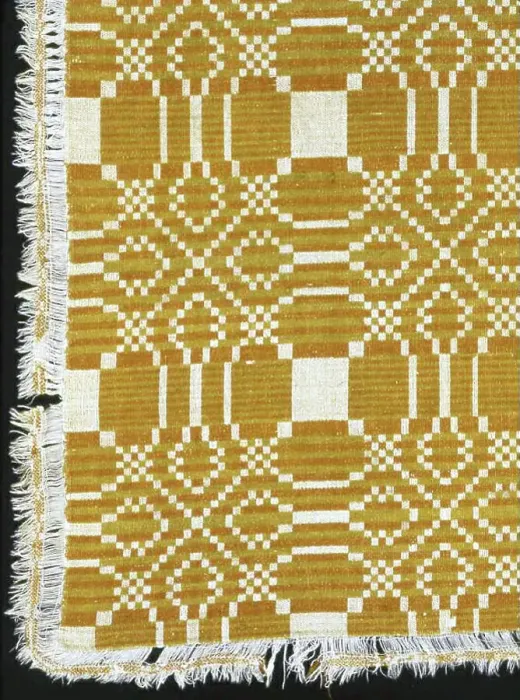 Framed Print : Coverlet, United States, 1820 / 25. Creator: Unknown Framed Print : Coverlet, United States, 1820 / 25. Creator: Unknown