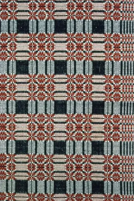 Framed Print : Coverlet, United States, 1820 / 30. Creator: Unknown Framed Print : Coverlet, United States, 1820 / 30. Creator: Unknown