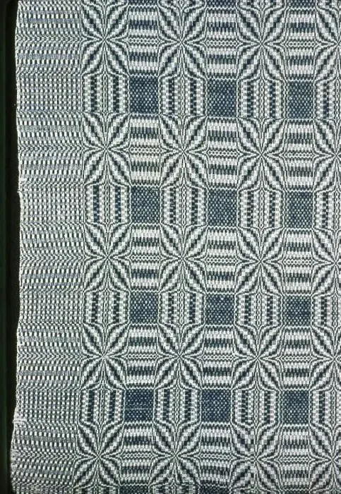 Framed Print : Coverlet, United States, 1820 / 30. Creator: Unknown Framed Print : Coverlet, United States, 1820 / 30. Creator: Unknown