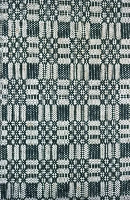 Framed Print : Coverlet, United States, 1820 / 30. Creator: Unknown Framed Print : Coverlet, United States, 1820 / 30. Creator: Unknown