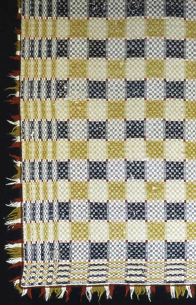 Coverlet, United States, 1820s / 30s. Creator: Unknown