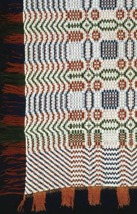 Framed Print : Coverlet, United States, 1820s / 30s. Creator: Unknown Framed Print : Coverlet, United States, 1820s / 30s. Creator: Unknown