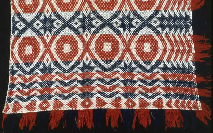 Framed Print : Coverlet, United States, 1820s / 30s. Creator: Unknown Framed Print : Coverlet, United States, 1820s / 30s. Creator: Unknown