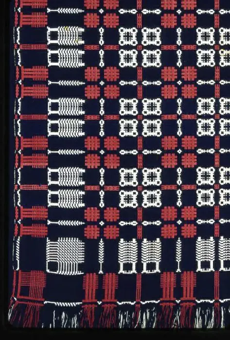 Framed Print : Coverlet, United States, 1825 / 30. Creator: Unknown Framed Print : Coverlet, United States, 1825 / 30. Creator: Unknown