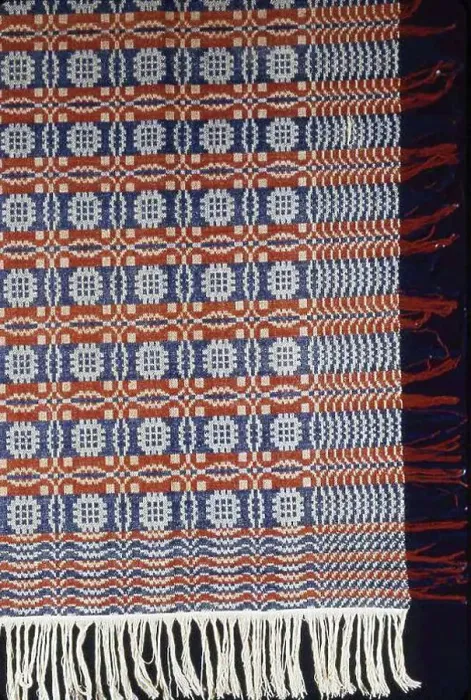 Framed Print : Coverlet, United States, 1825 / 30. Creator: Unknown Framed Print : Coverlet, United States, 1825 / 30. Creator: Unknown