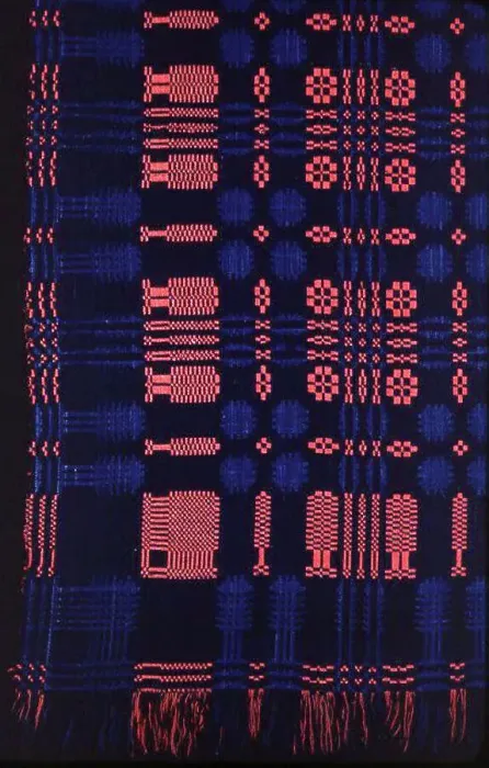 Framed Print : Coverlet, United States, 1825 / 35. Creator: Unknown Framed Print : Coverlet, United States, 1825 / 35. Creator: Unknown