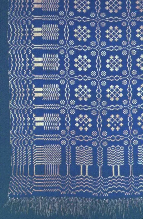 Framed Print : Coverlet, United States, 1830 / 40. Creator: Unknown Framed Print : Coverlet, United States, 1830 / 40. Creator: Unknown