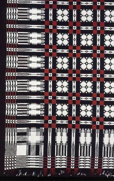 Coverlet, United States, 1835 / 40. Creator: Unknown
