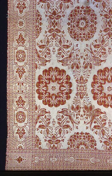 Coverlet, United States, 1841. Creator: Charlotte Purchase Thornton