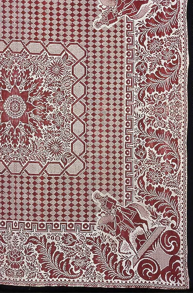 Coverlet, United States, 1870 / 76. Creator: Unknown