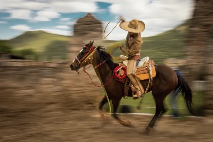 Framed Print : Cowboy. Creator: Dorte Verner Framed Print : Cowboy. Creator: Dorte Verner