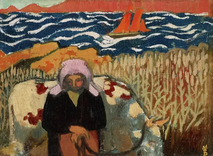 Framed Print : The Cowgirl, about 1893. Creator: Maurice Denis Framed Print : The Cowgirl, about 1893. Creator: Maurice Denis