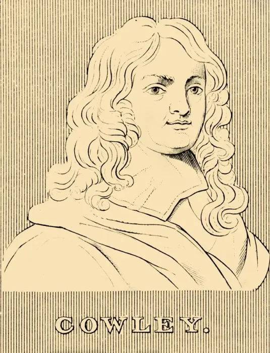 Framed Print : Cowley, (1618-1667), 1830. Creator: Unknown Framed Print : Cowley, (1618-1667), 1830. Creator: Unknown