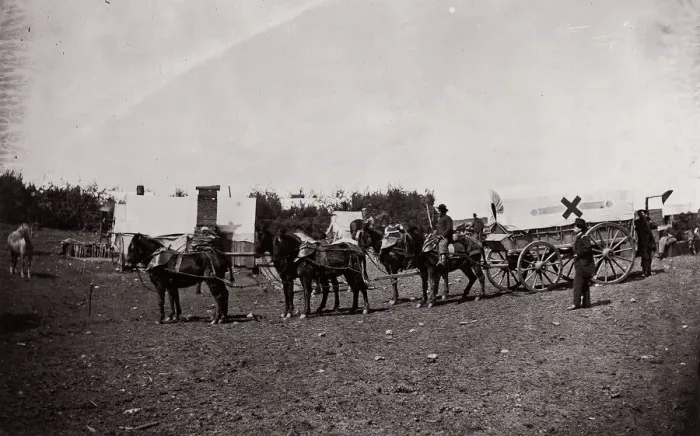 Framed Print : The Crack Team of the 1st Division, 6th Corps near Hazel River, Virginia, 1861-65 Framed Print : The Crack Team of the 1st Division, 6th Corps near Hazel River, Virginia, 1861-65