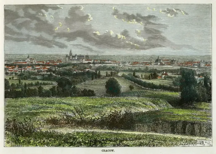 Framed Print : Cracow, Poland, c1880. Artist: Taylor Framed Print : Cracow, Poland, c1880. Artist: Taylor