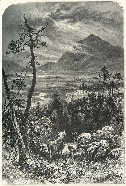 Craig-Dhu: From Above Kinguissie, c1870