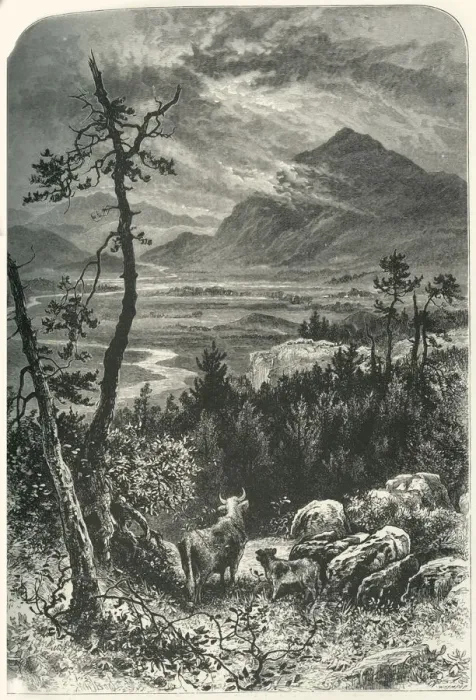 Framed Print : Craig-Dhu: From Above Kinguissie, c1870 Framed Print : Craig-Dhu: From Above Kinguissie, c1870