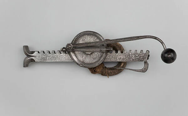 Cranequin (Winder) for a Sporting Crossbow, Switzerland, 16th century. Creator: Unknown