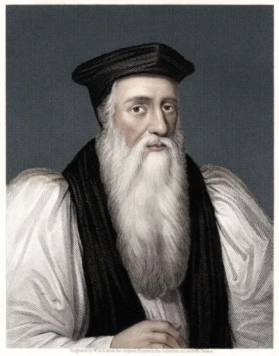 Framed Print : Cranmer, 19th century. Artist: William Holl Framed Print : Cranmer, 19th century. Artist: William Holl