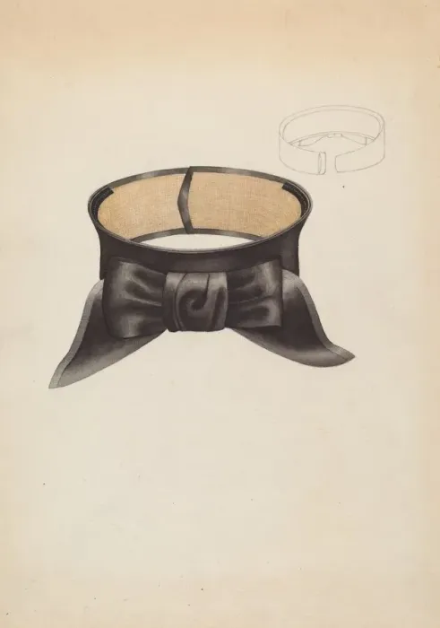 Framed Print : Cravat, c. 1937. Creator: Marie Mitchell Framed Print : Cravat, c. 1937. Creator: Marie Mitchell