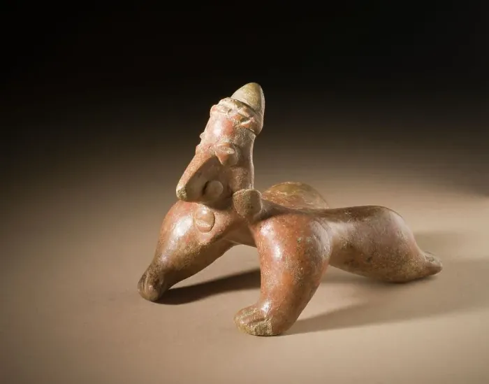 Framed Print : Crawling Figure, 200 B.C. - A.D. 500. Creator: Unknown Framed Print : Crawling Figure, 200 B.C. - A.D. 500. Creator: Unknown