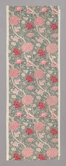 Framed Print : Cray (Furnishing Fabric), England, 1884. Creator: William Morris Framed Print : Cray (Furnishing Fabric), England, 1884. Creator: William Morris