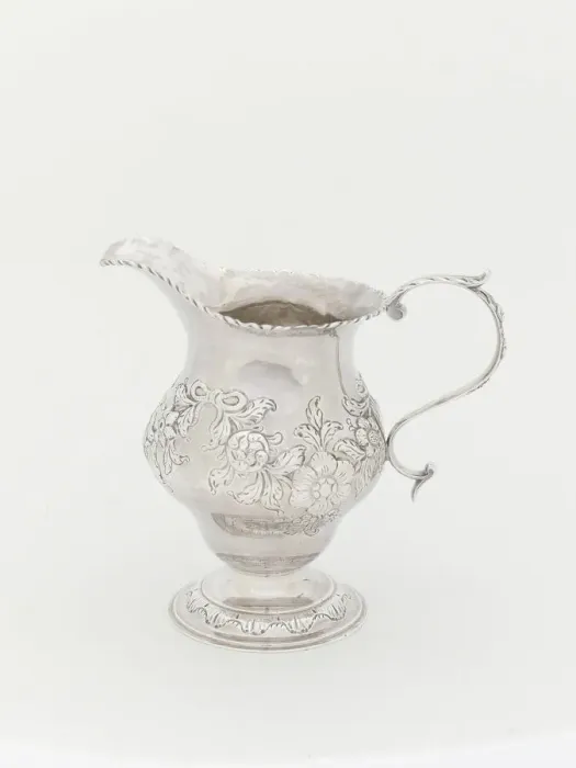Framed Print : Cream Pot, 1765 / 75. Creator: Bancroft Woodcock Framed Print : Cream Pot, 1765 / 75. Creator: Bancroft Woodcock
