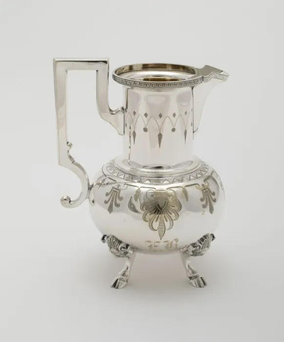 Framed Print : Cream Pot, part of Tea and Coffee Service, 1878. Creator: Rogers Smith and Company Framed Print : Cream Pot, part of Tea and Coffee Service, 1878. Creator: Rogers Smith and Company
