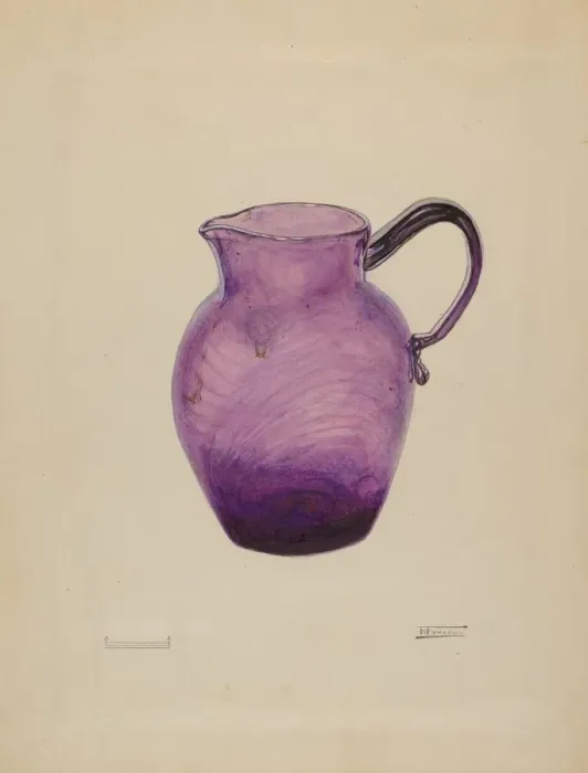 Framed Print : Creamer, c. 1936. Creator: Frank Fumagalli Framed Print : Creamer, c. 1936. Creator: Frank Fumagalli